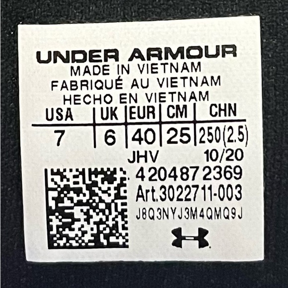 NWOT UNDER ARMOUR Cushioned Slides Sz: Mens (7) Women’s (8) - Picture 6 of 14